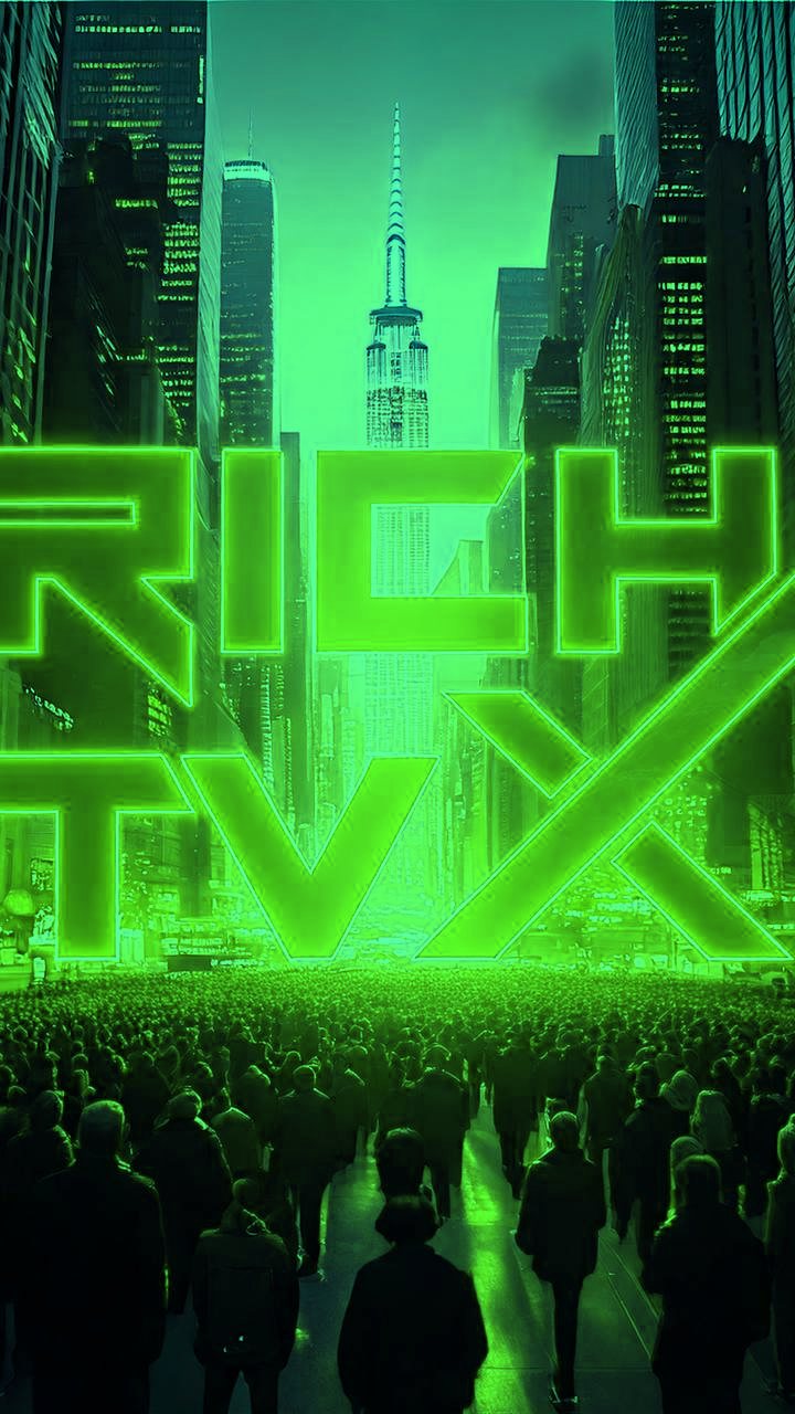 RICHTVX above a city of light